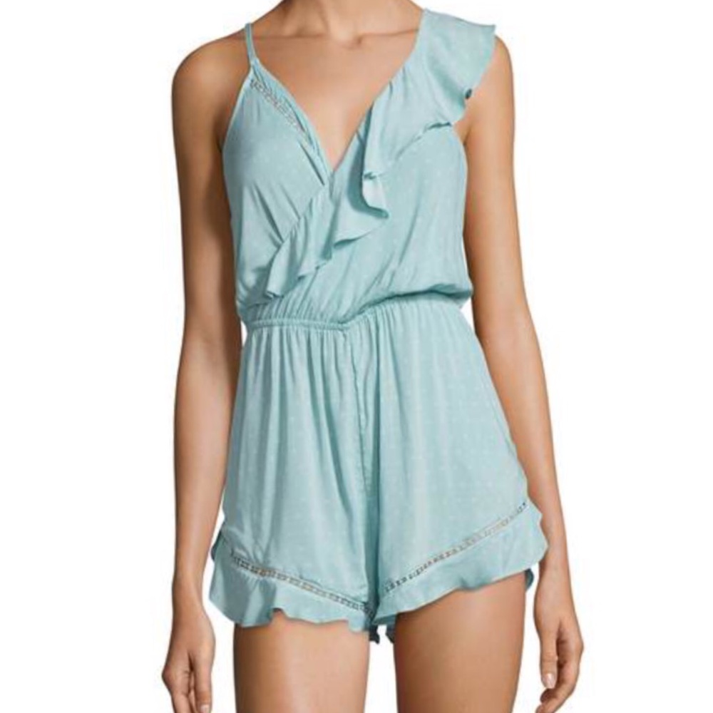 Intimately Free People blue jumper romper XS‎